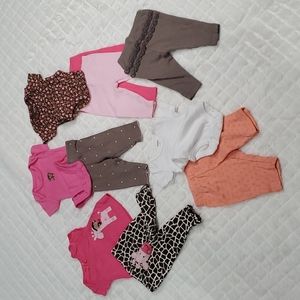 Newborn outfit bundle